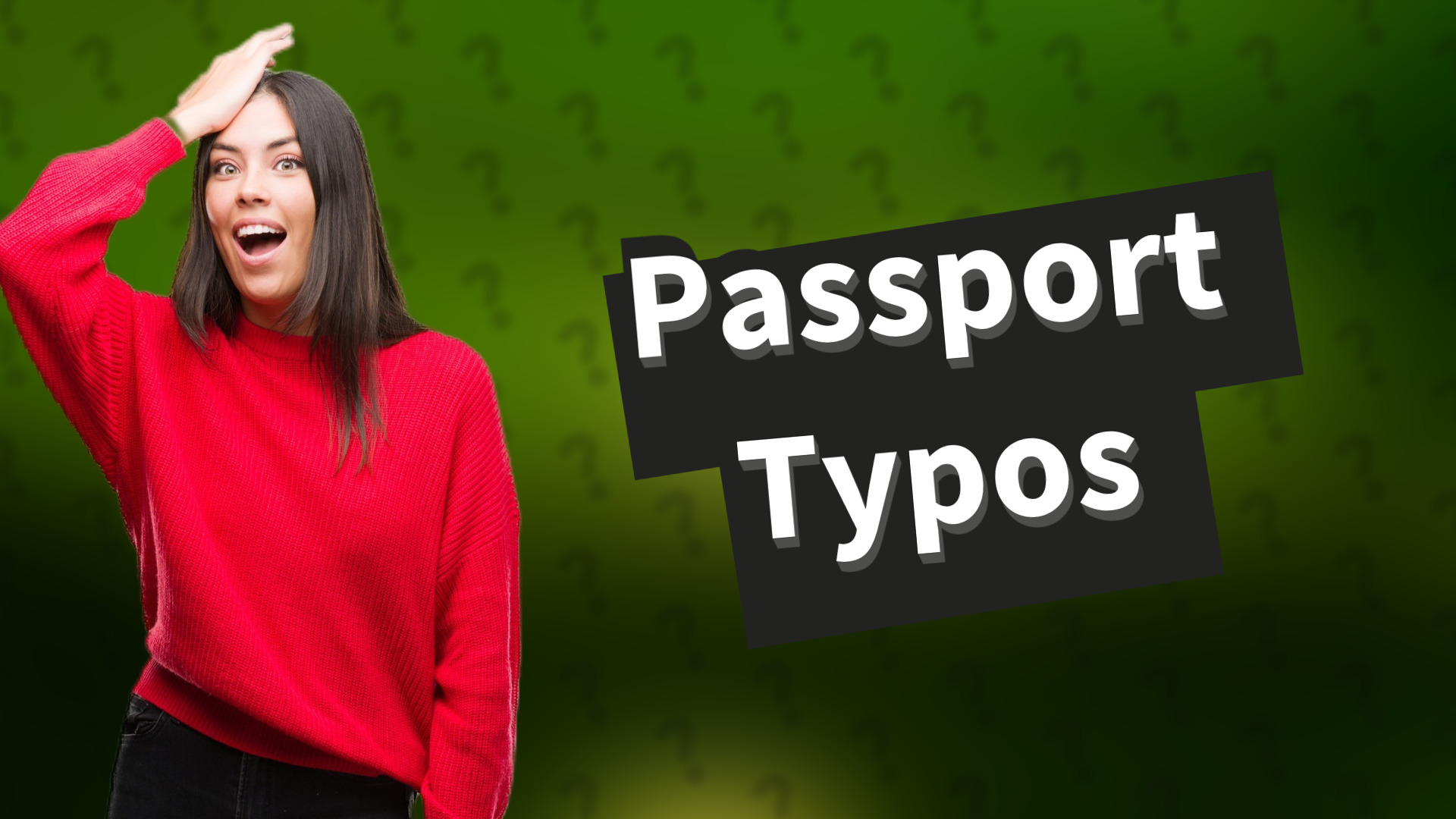 Passport Typos