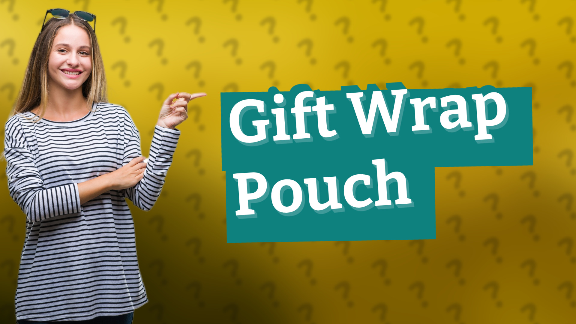 Gift Wrap Pouch
