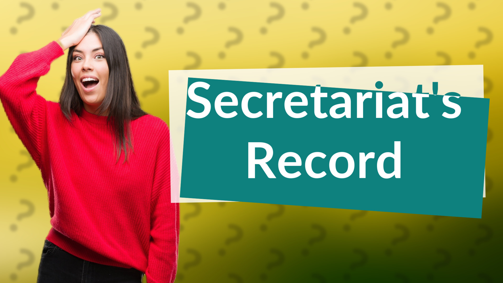 Secretariat's Record