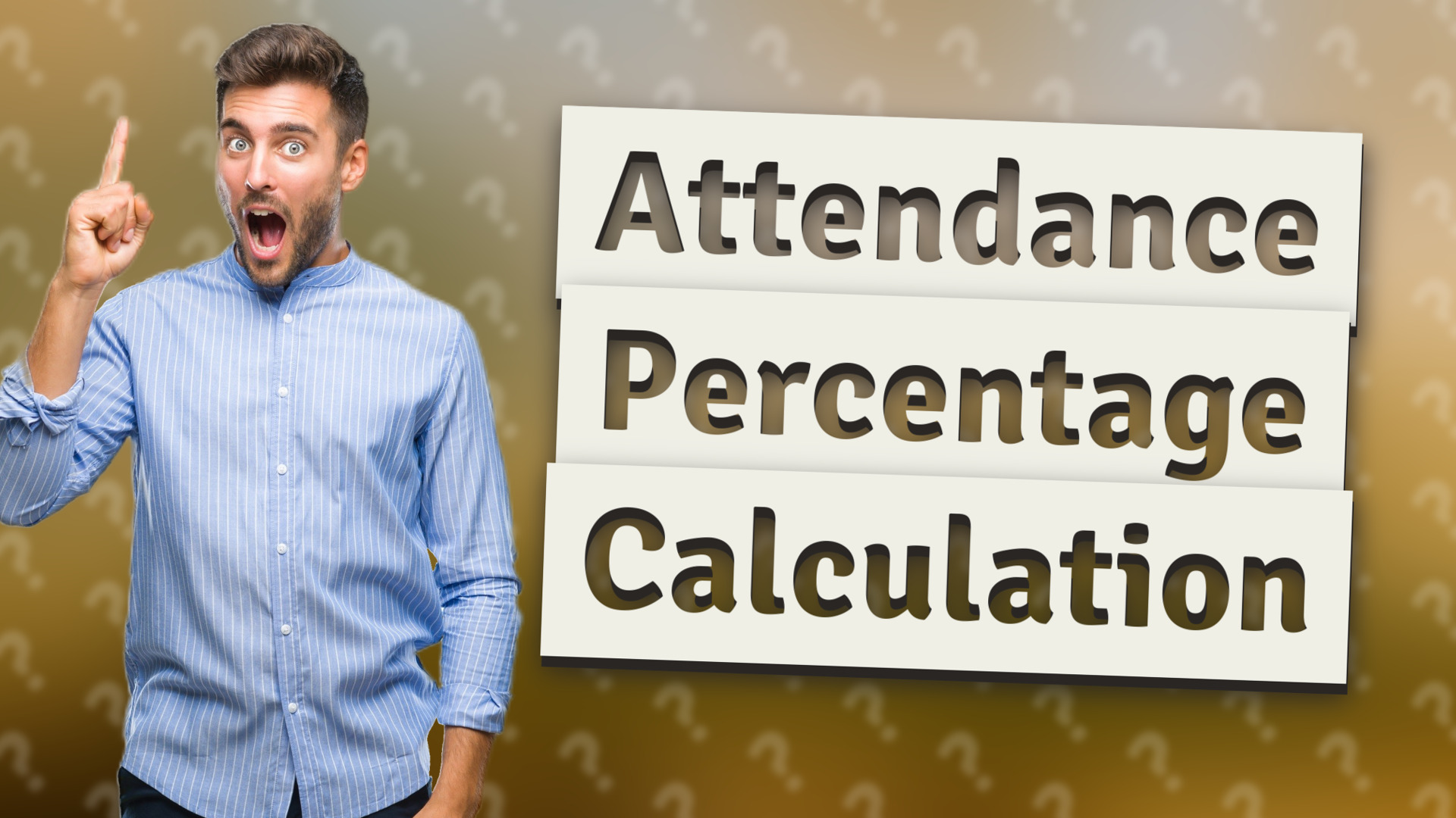 Attendance Percentage Calculation
