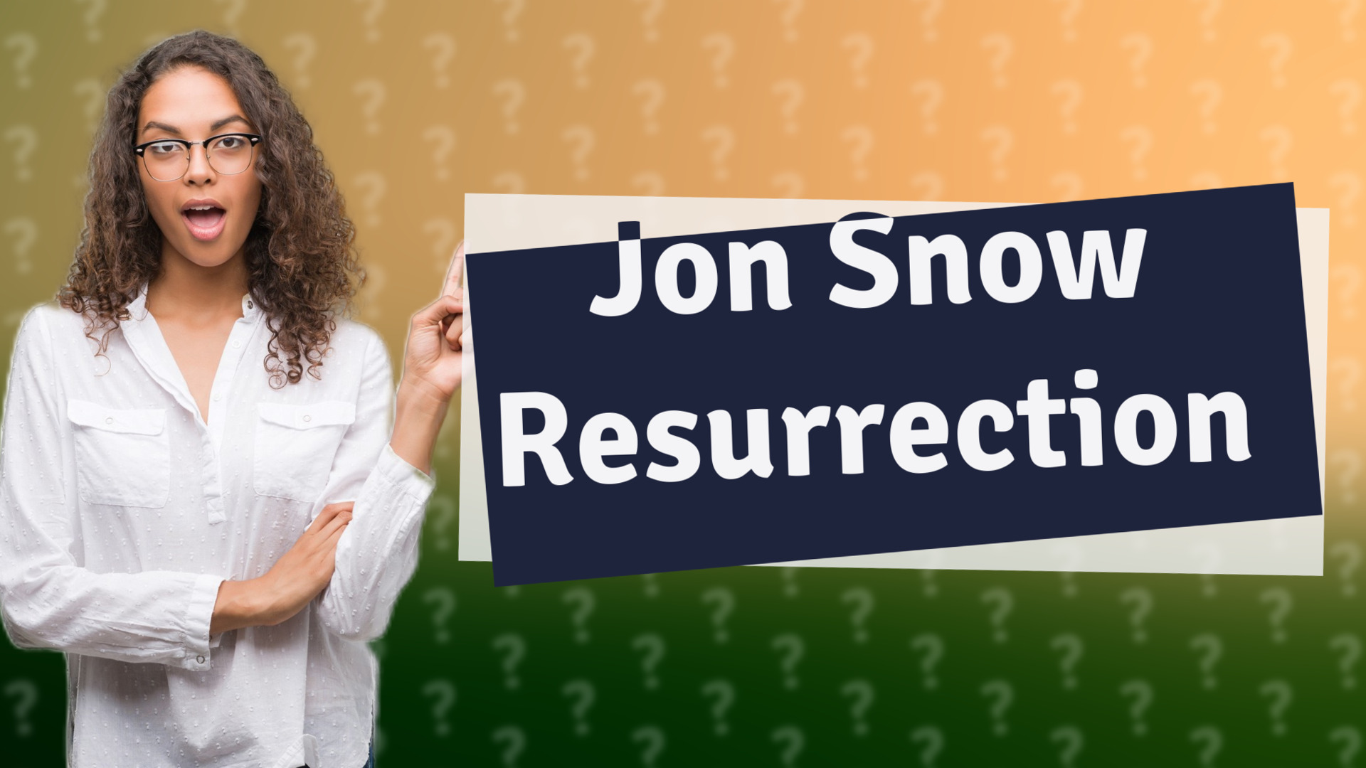 Jon Snow Resurrection