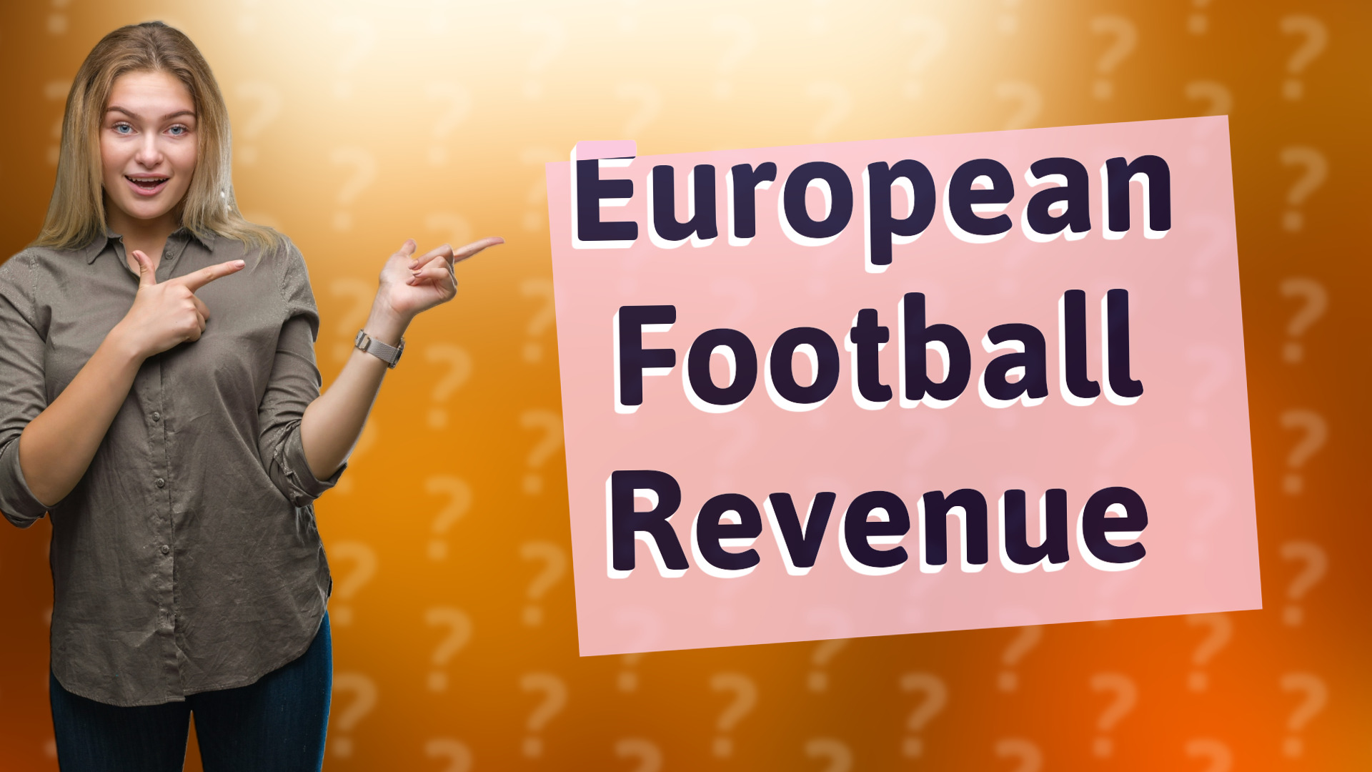 European Football Revenue