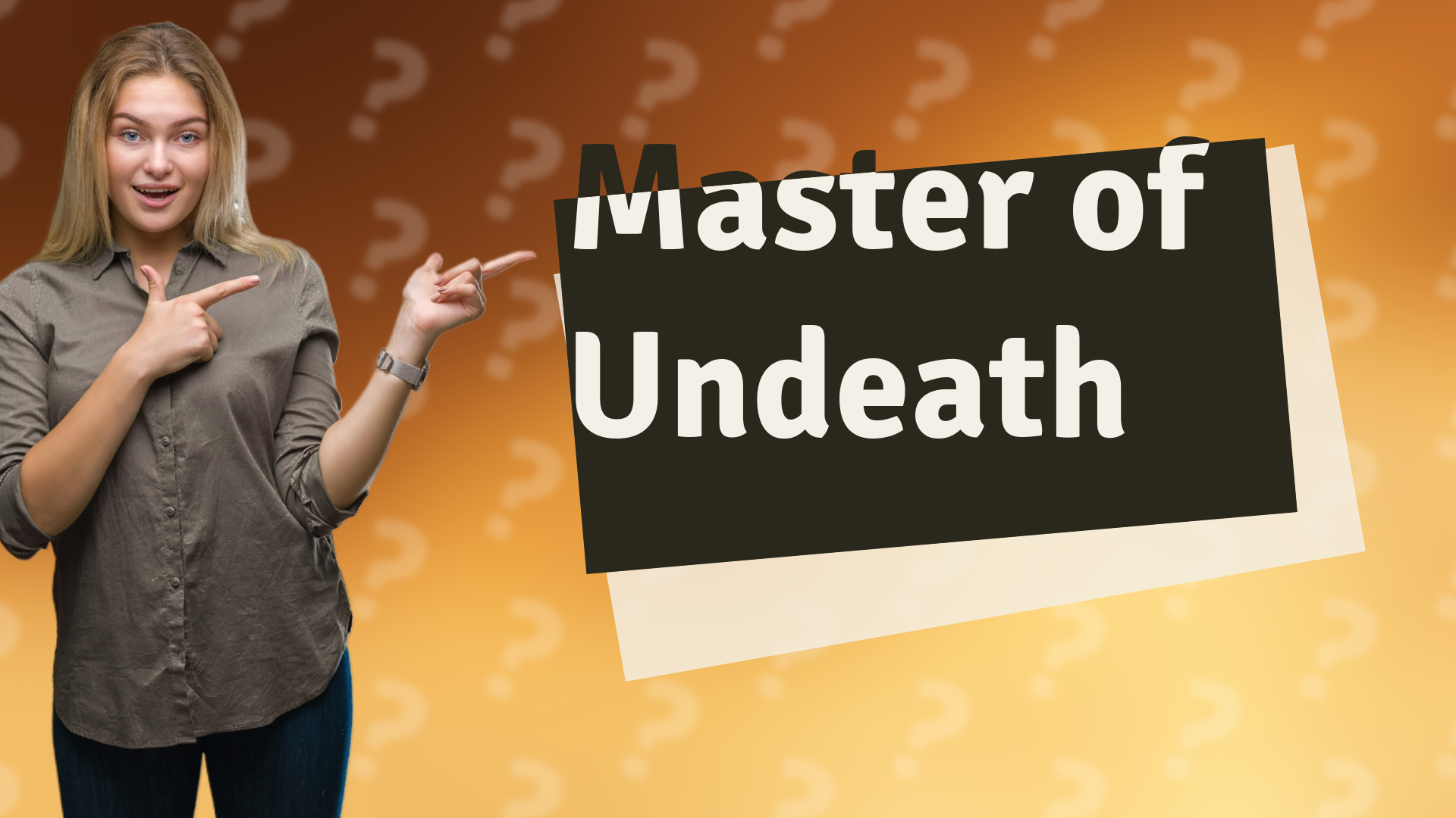 Master of Undeath