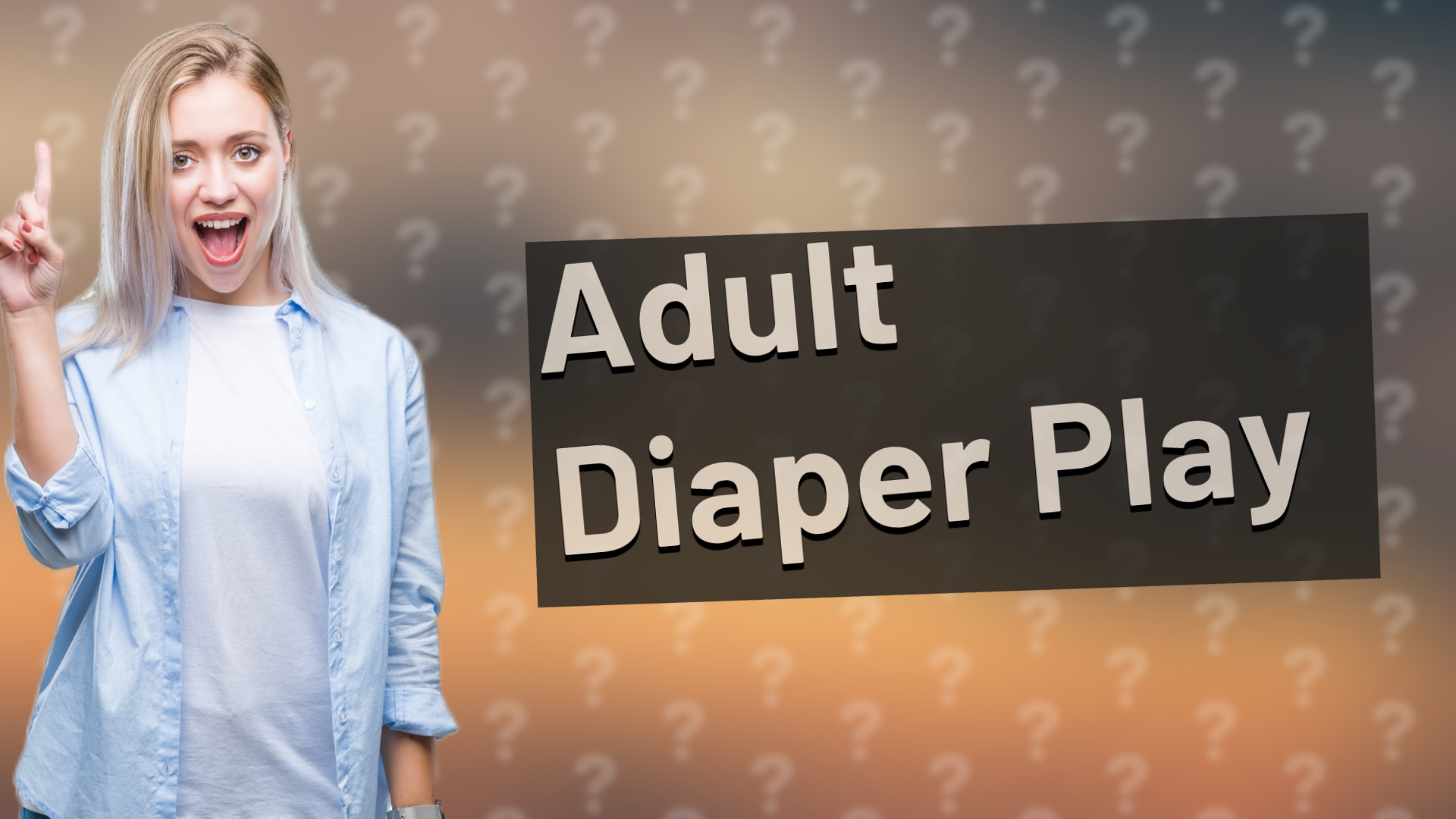 Adult Diaper Play