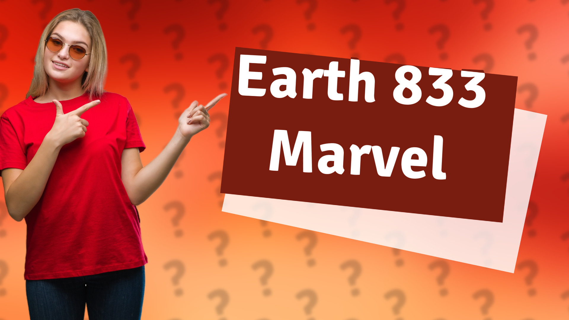 Earth 833 Marvel