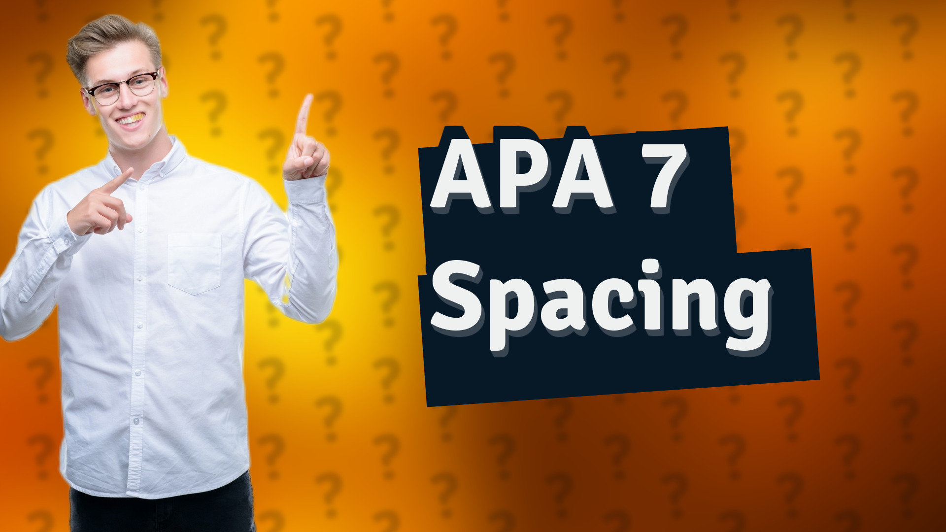 APA 7 Spacing