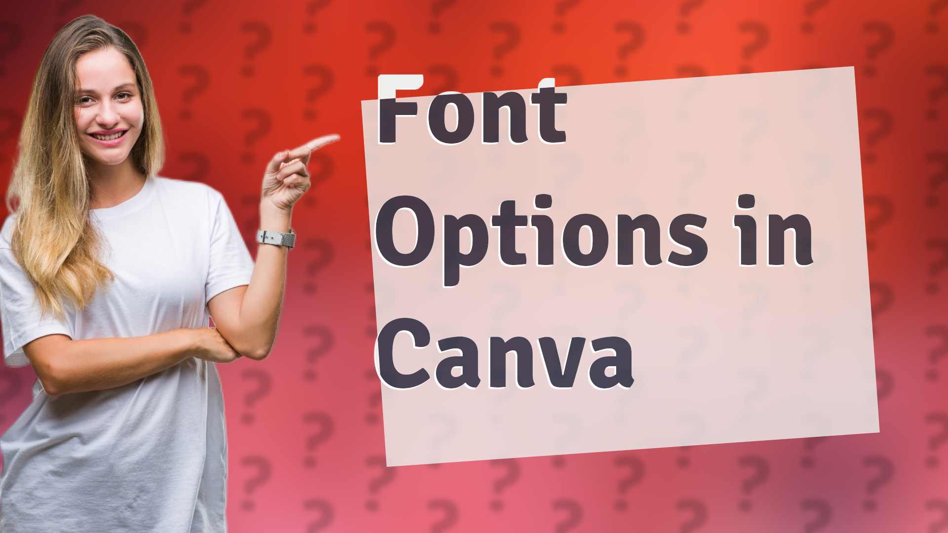 Font Options in Canva