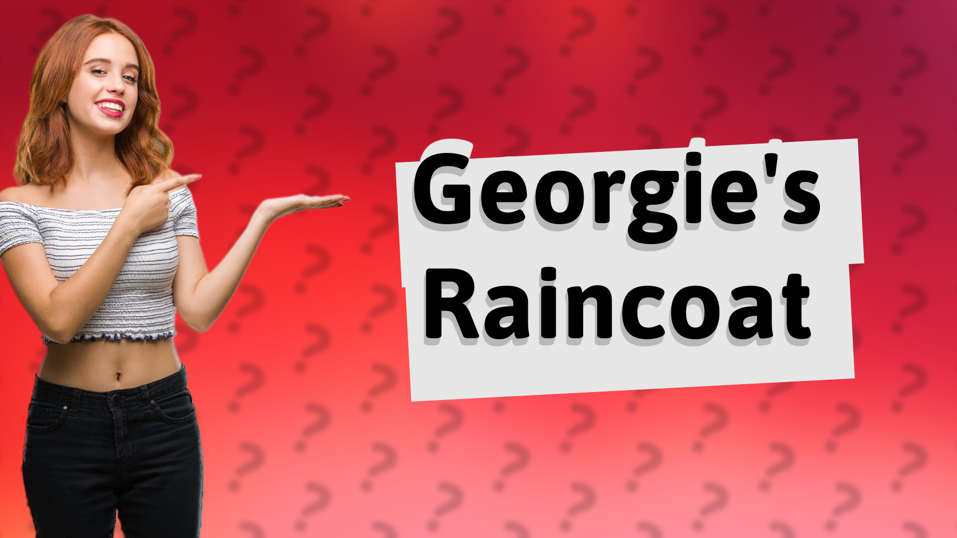 Georgie's Raincoat