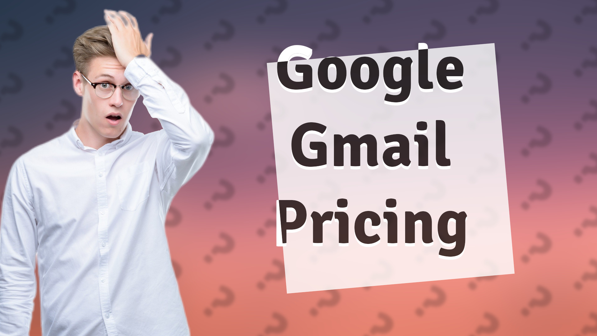 Google Gmail Pricing