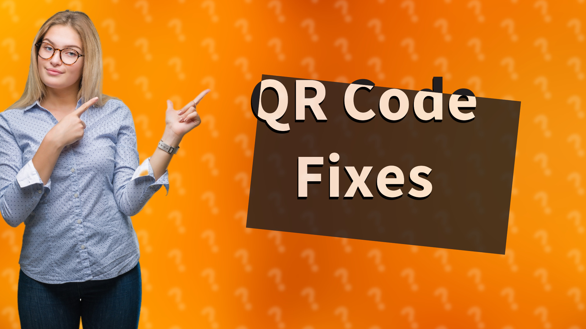 QR Code Fixes