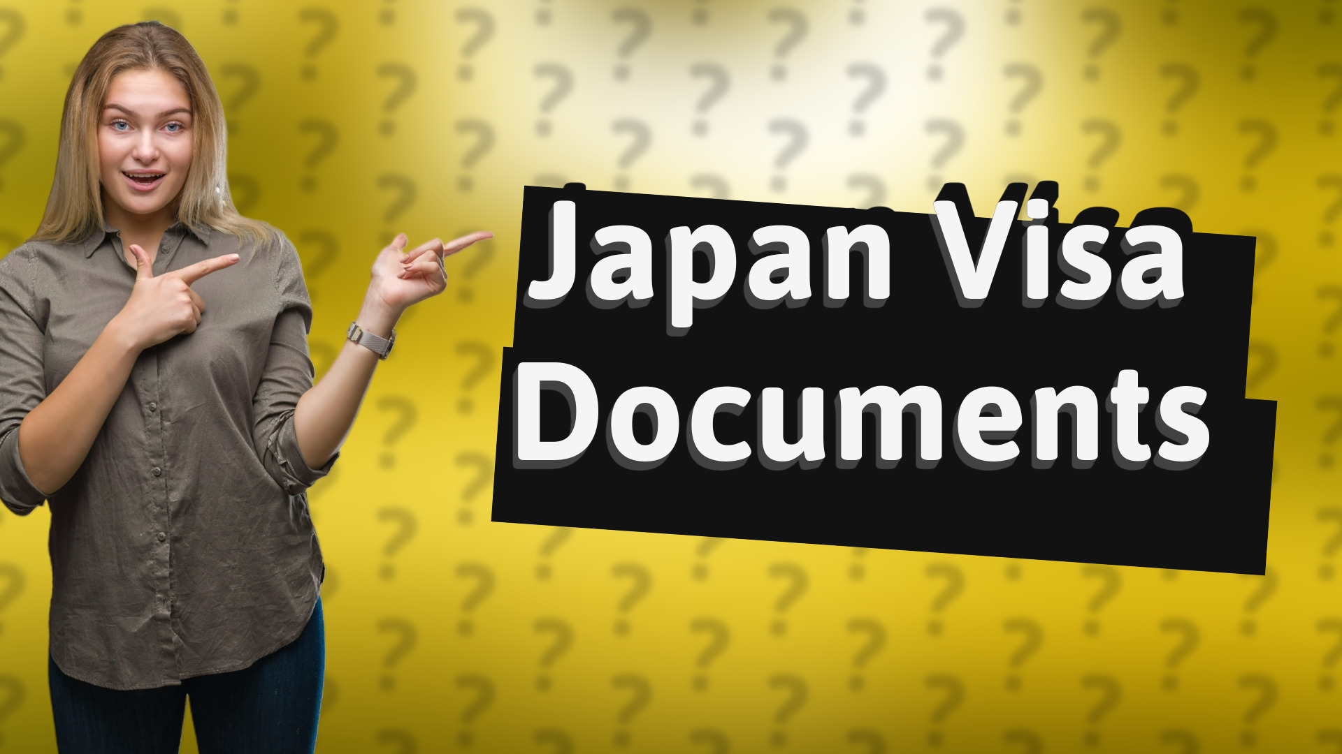 Japan Visa Documents