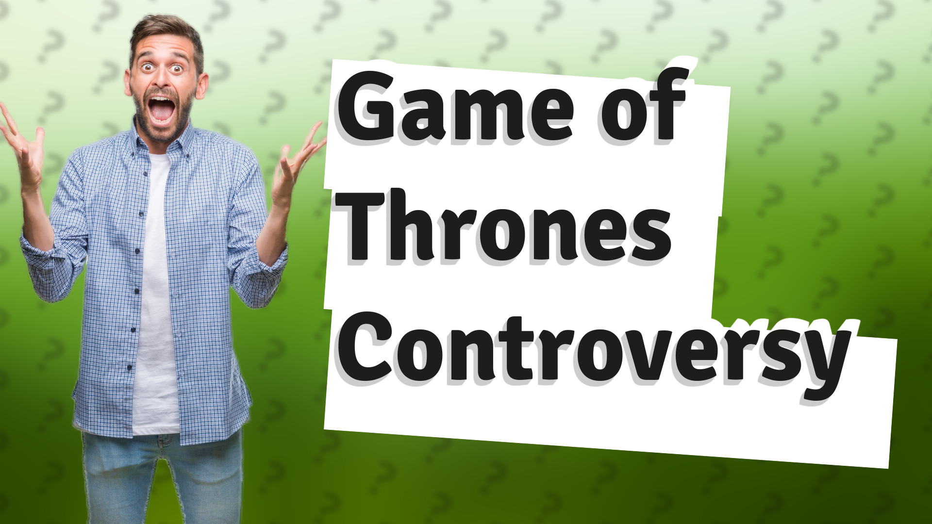 Game of Thrones Controversy