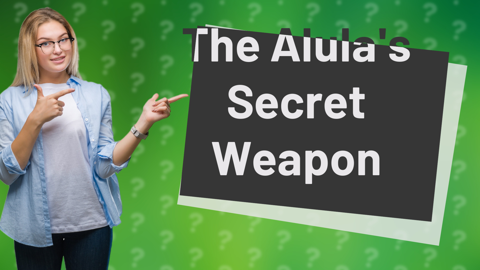 The Alula's Secret Weapon