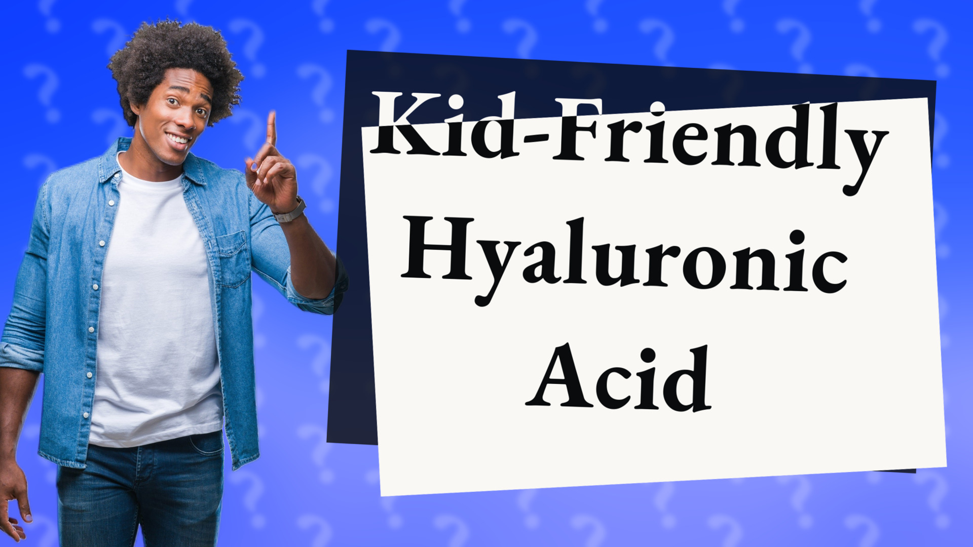 Kid-Friendly Hyaluronic Acid