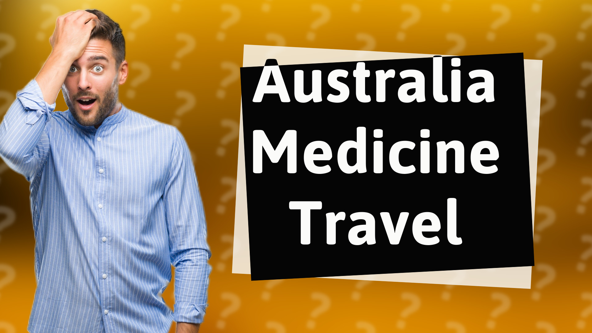 Australia Medicine Travel