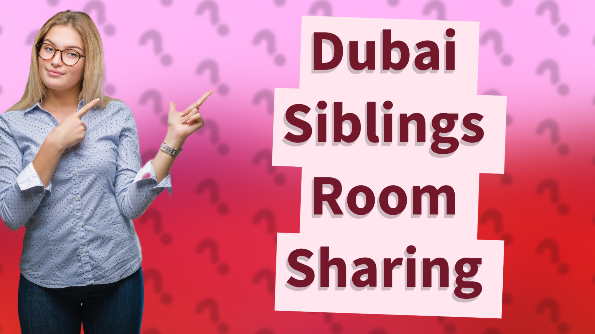 Dubai Siblings Room Sharing