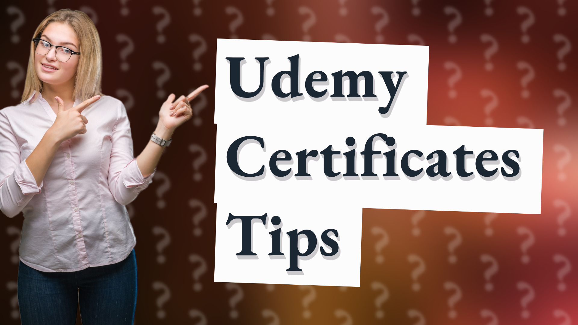 Udemy Certificates Tips
