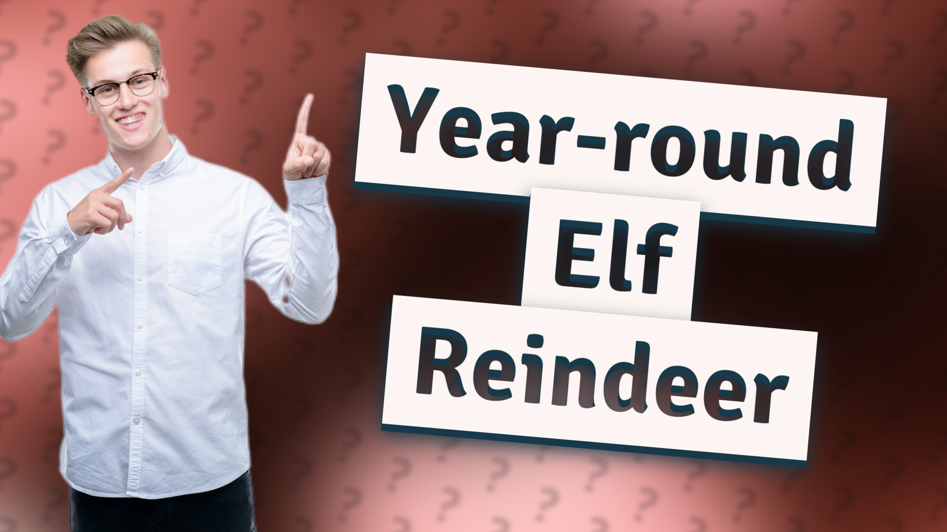 Year-round Elf Reindeer