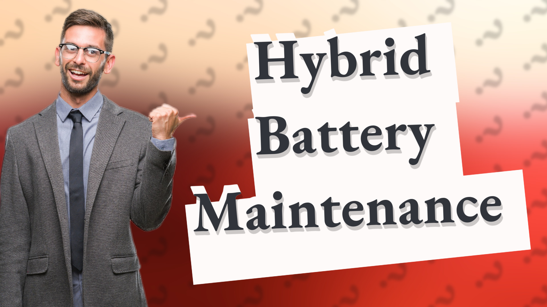Hybrid Battery Maintenance