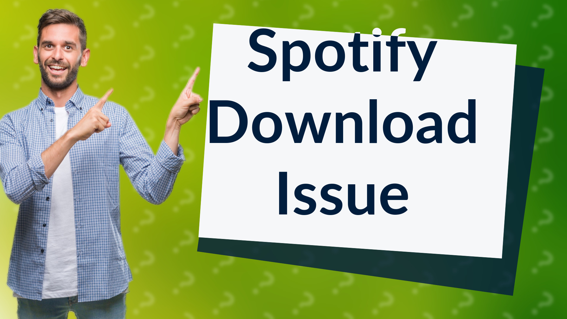 Spotify Download Issue