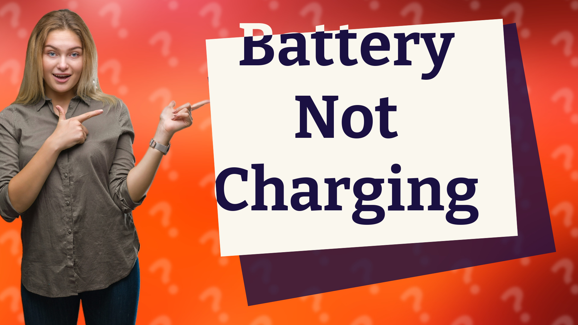 Battery Not Charging