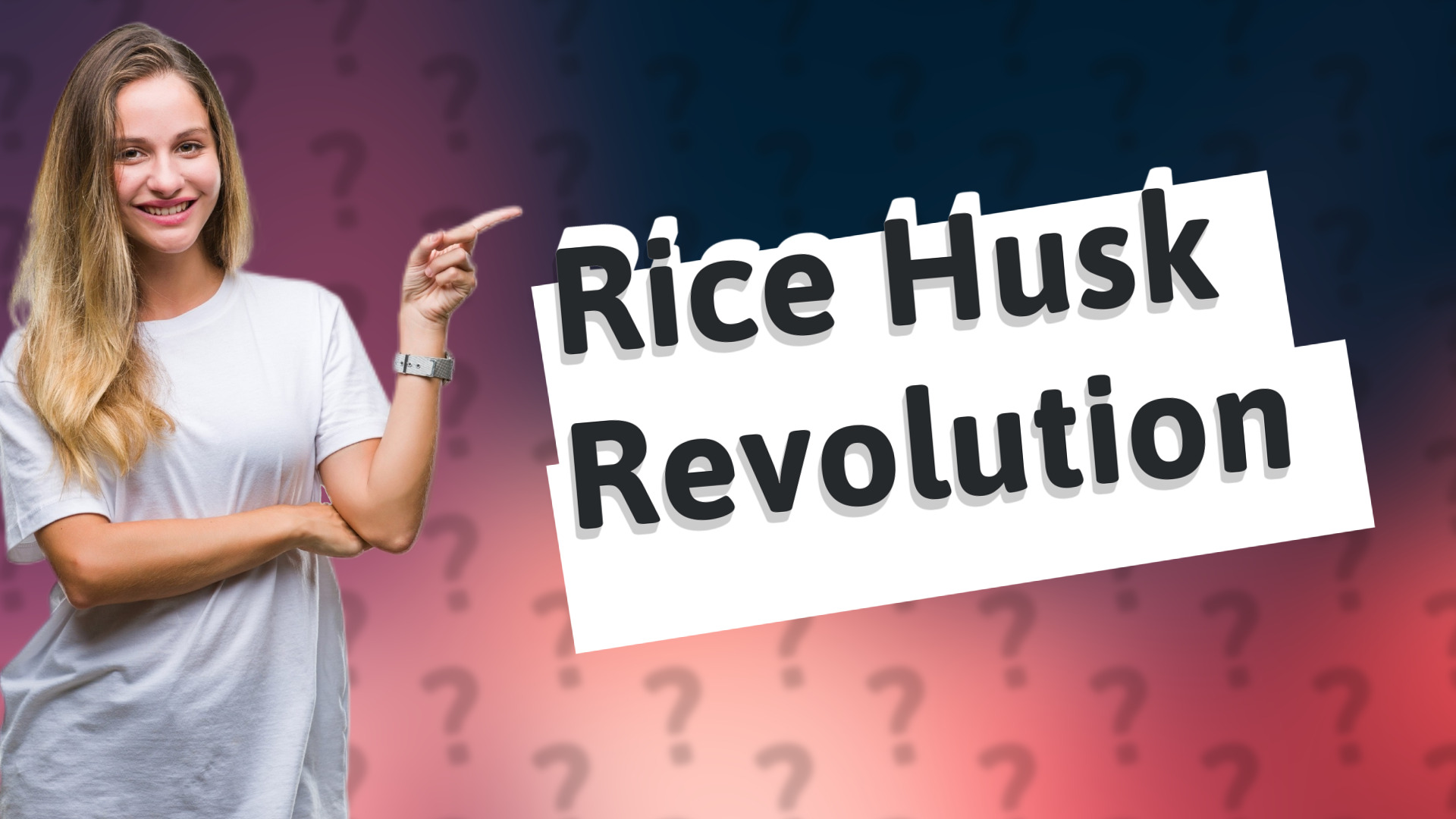 Rice Husk Revolution
