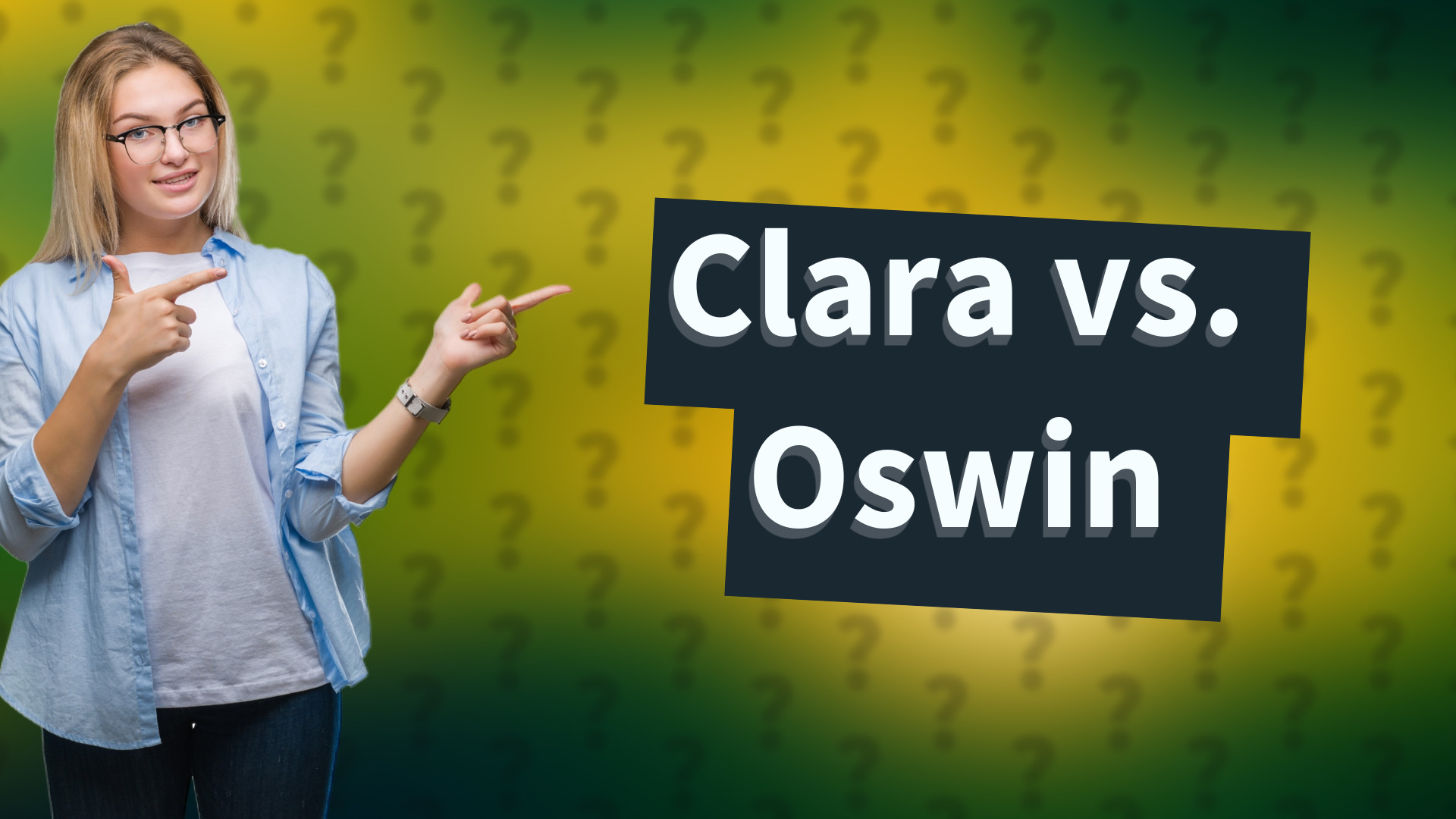 Clara vs. Oswin