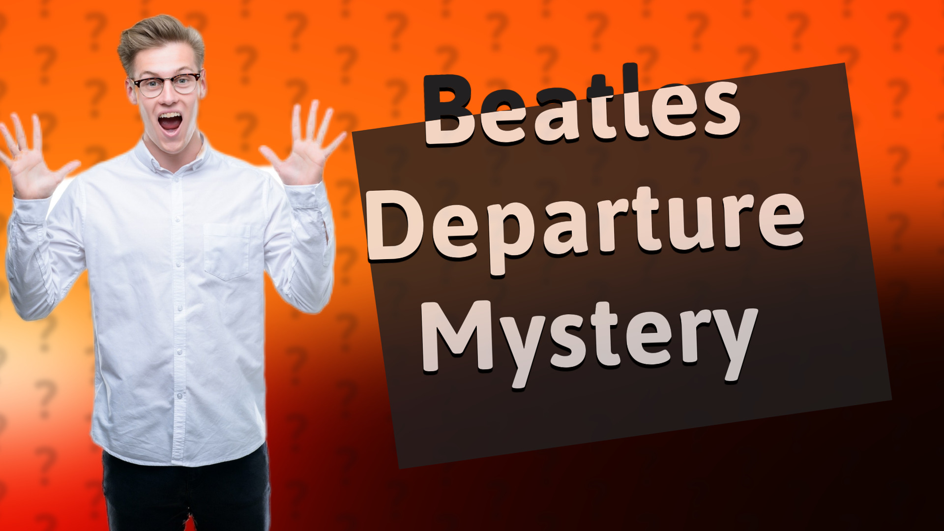 Beatles Departure Mystery