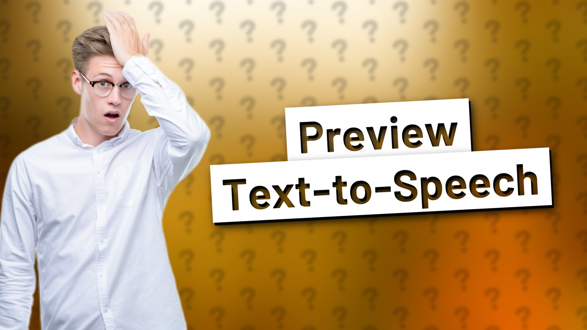 Preview Text-to-Speech