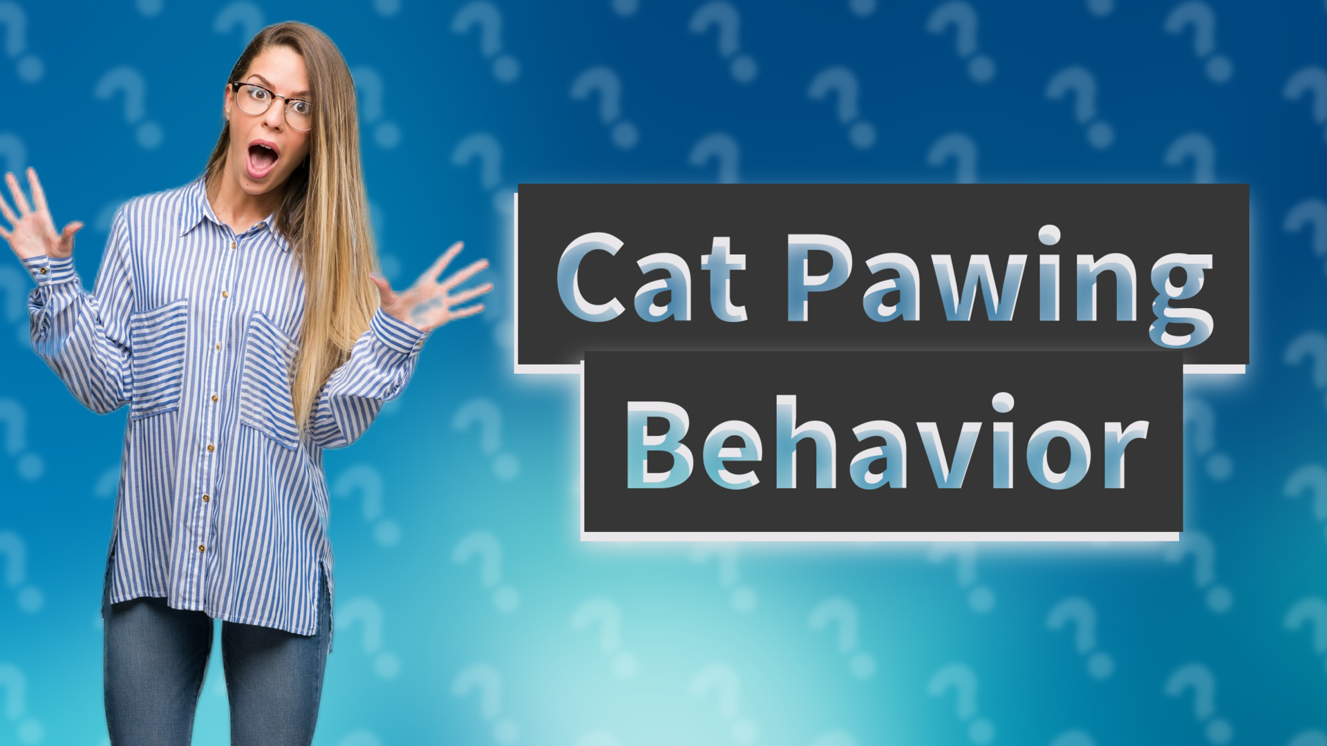 Cat Pawing Behavior