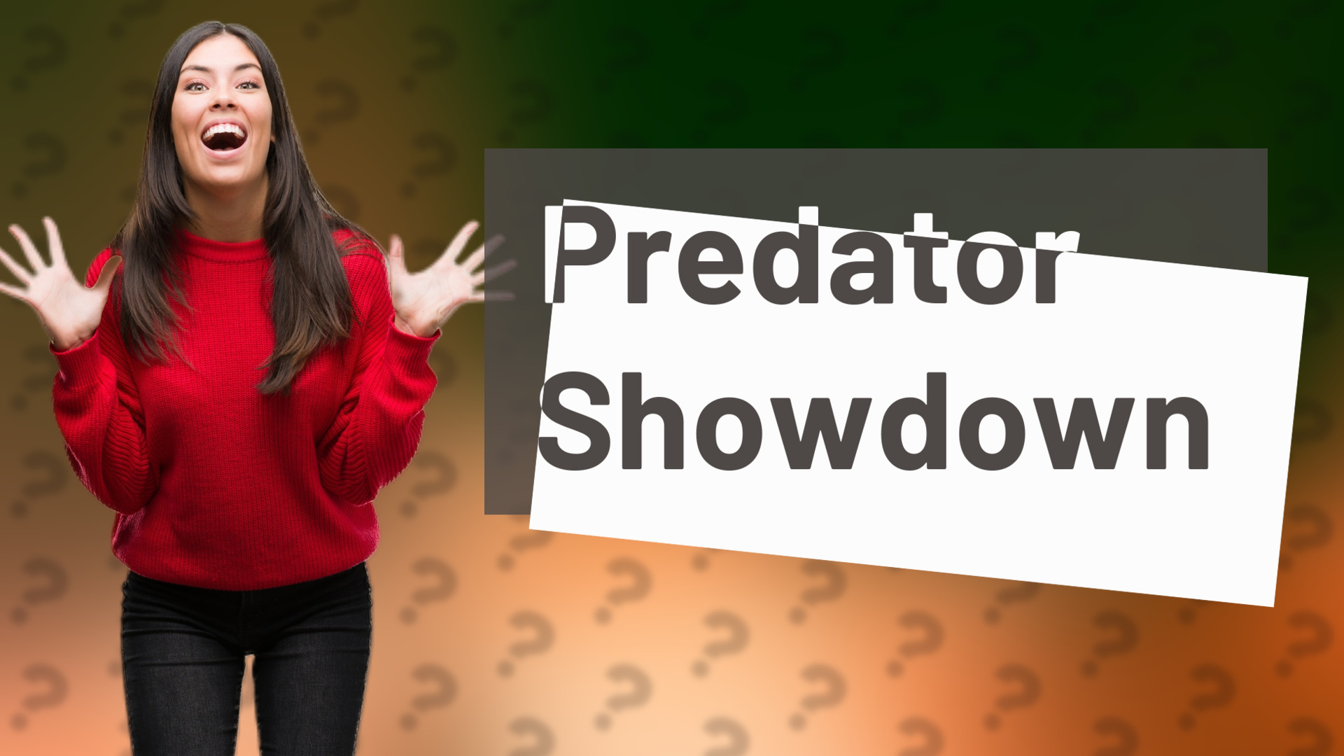 Predator Showdown
