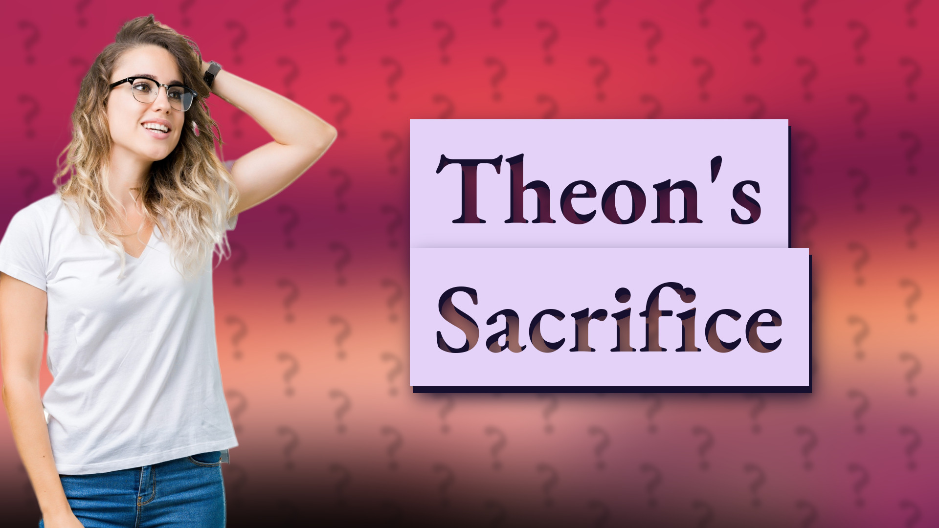 Theon's Sacrifice