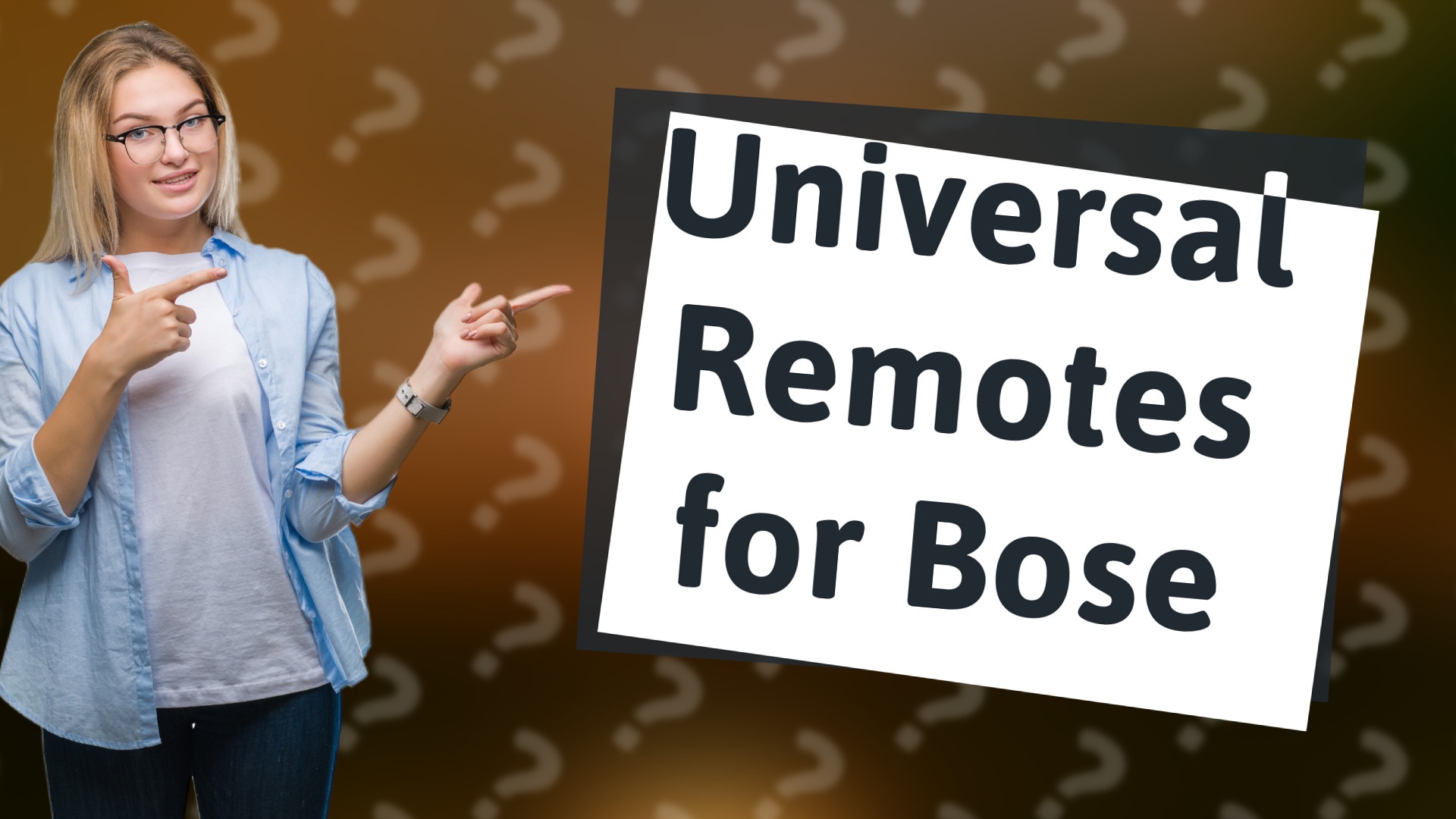 Universal Remotes for Bose