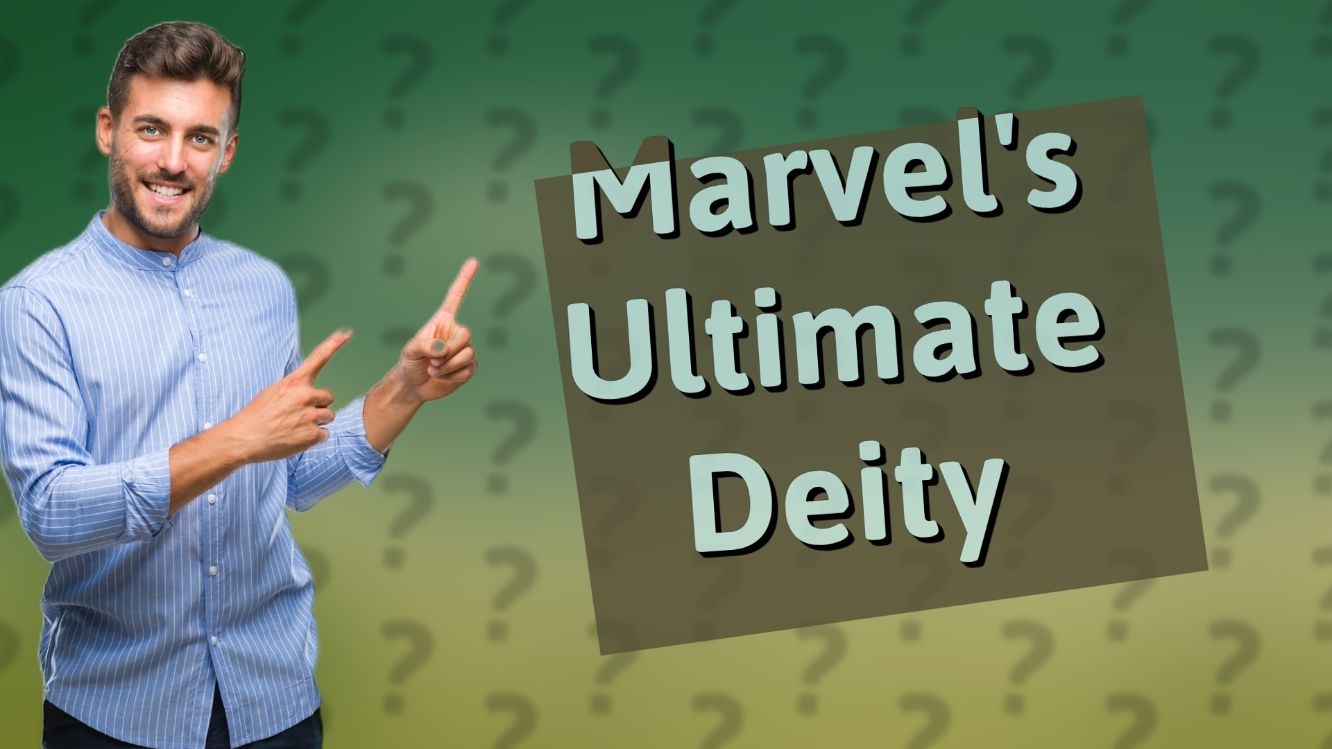 Marvel's Ultimate Deity