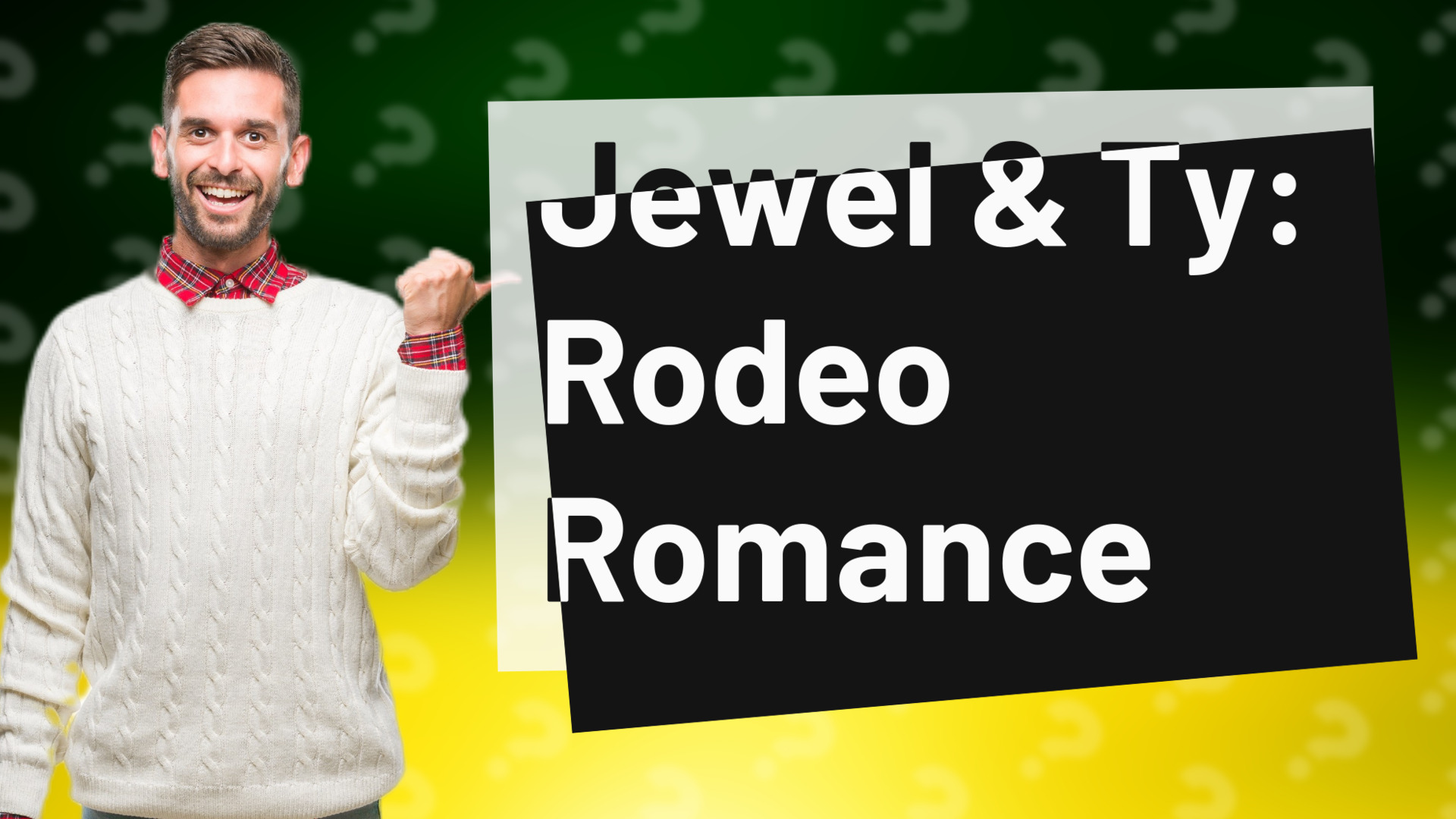 Jewel & Ty: Rodeo Romance