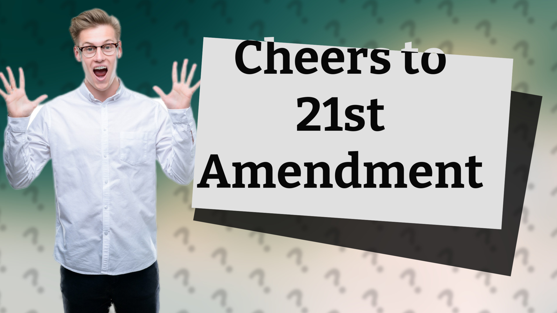 Cheers to 21st Amendment