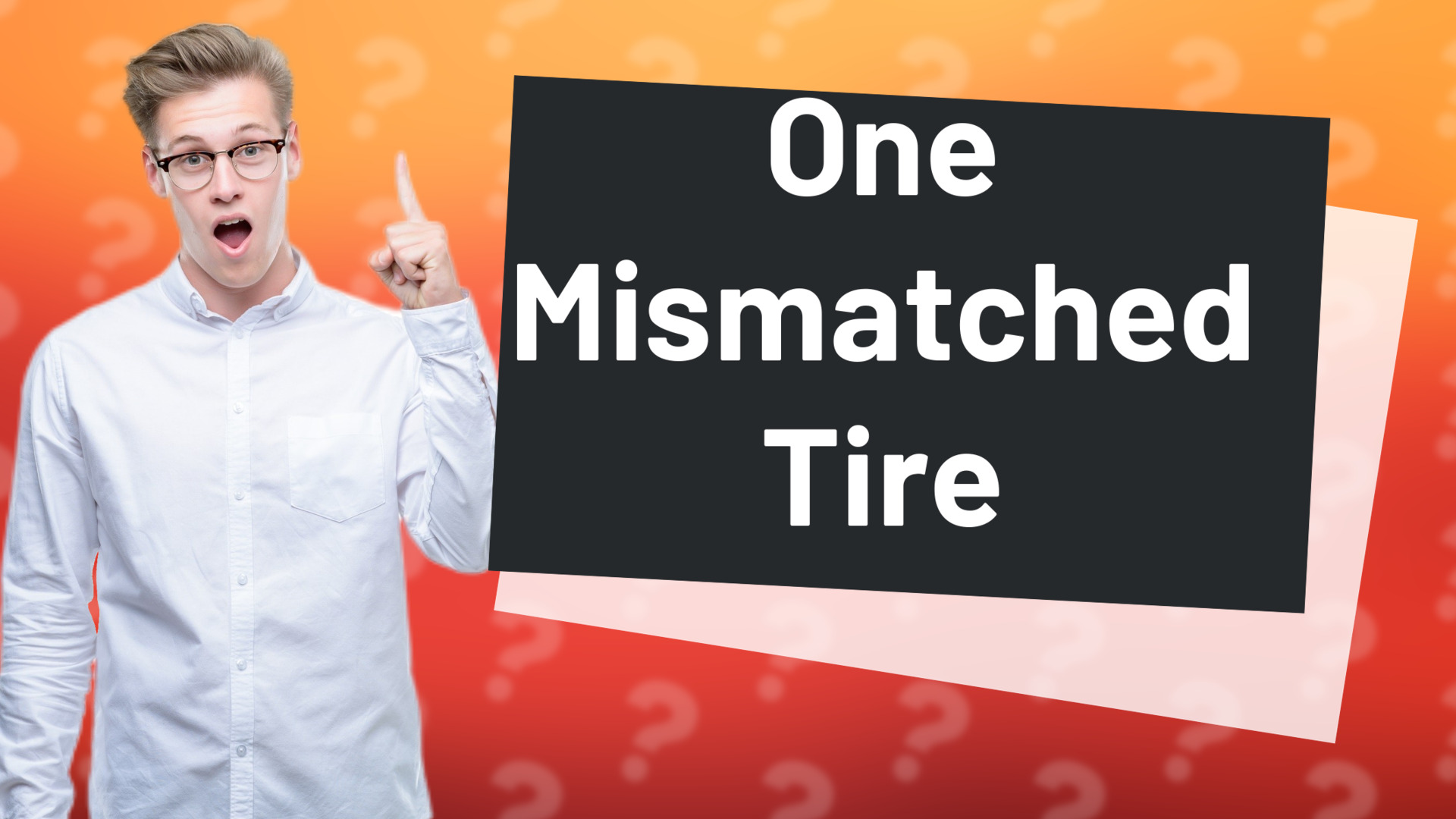 One Mismatched Tire