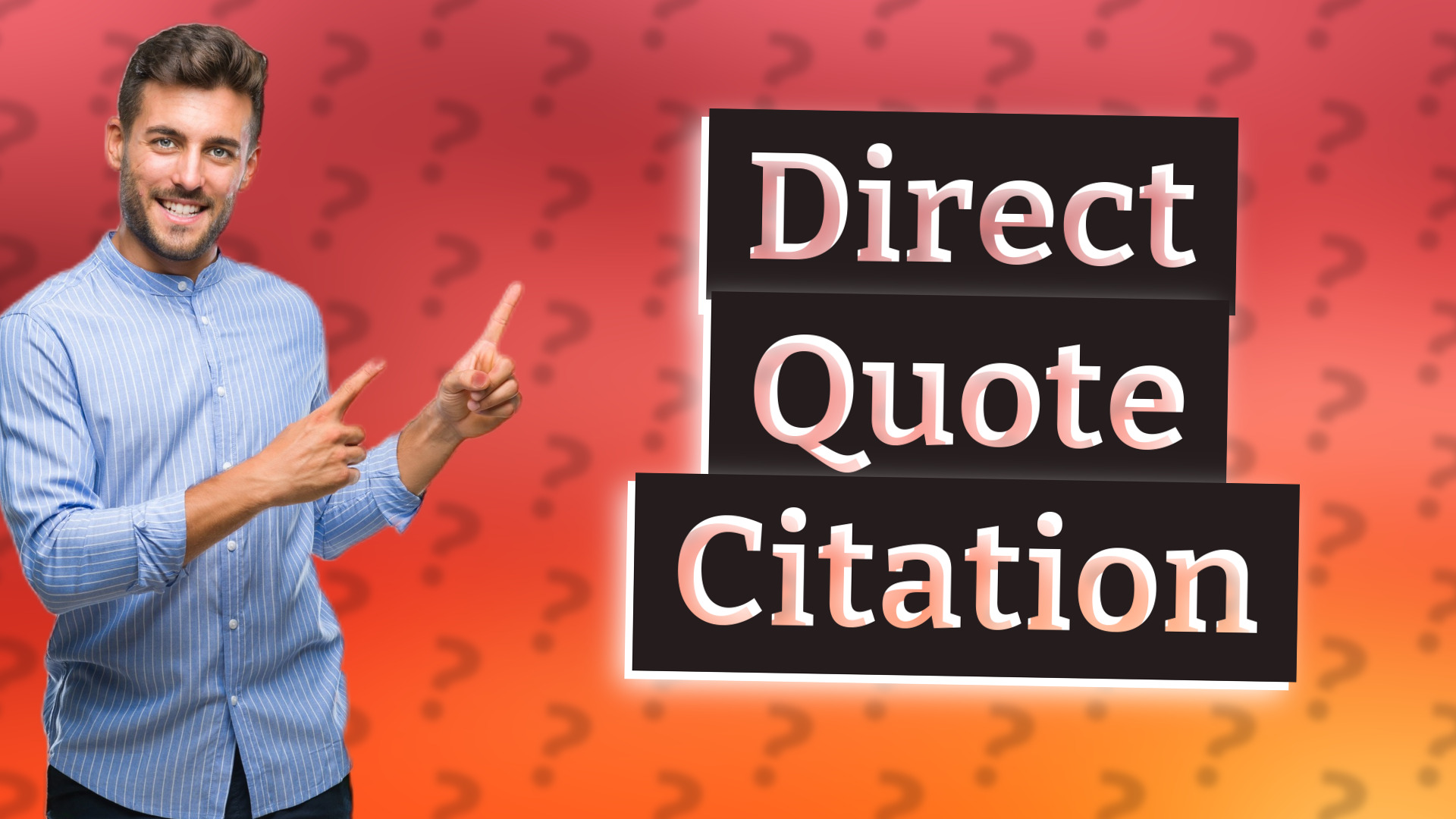 Direct Quote Citation