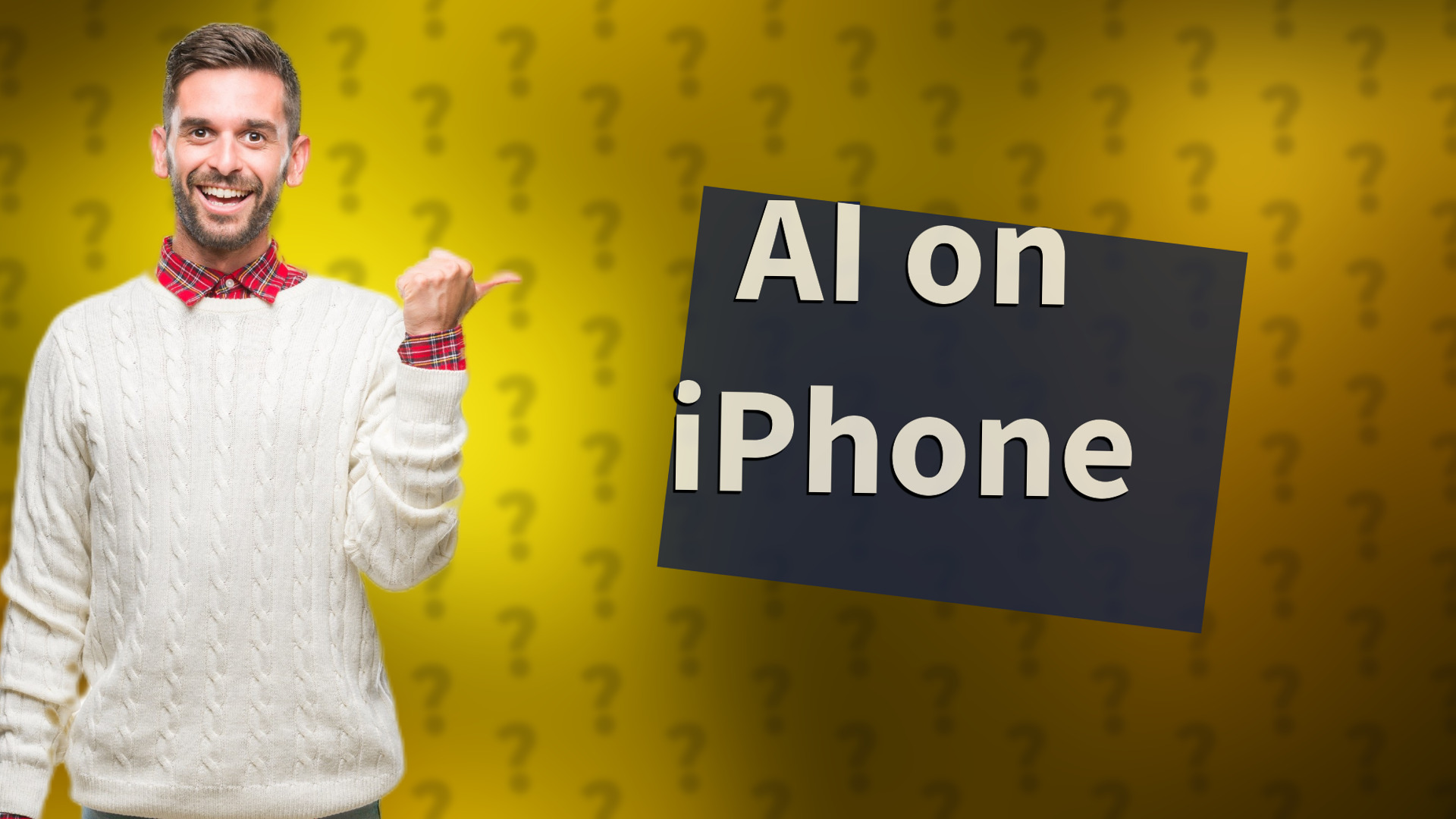 AI on iPhone