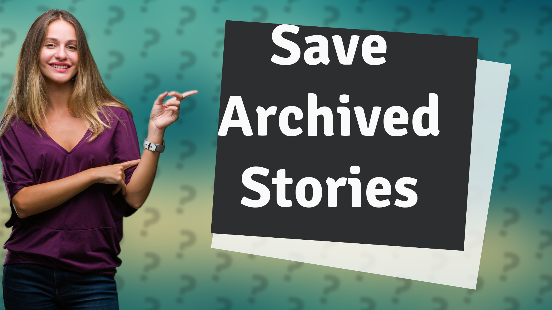 Save Archived Stories