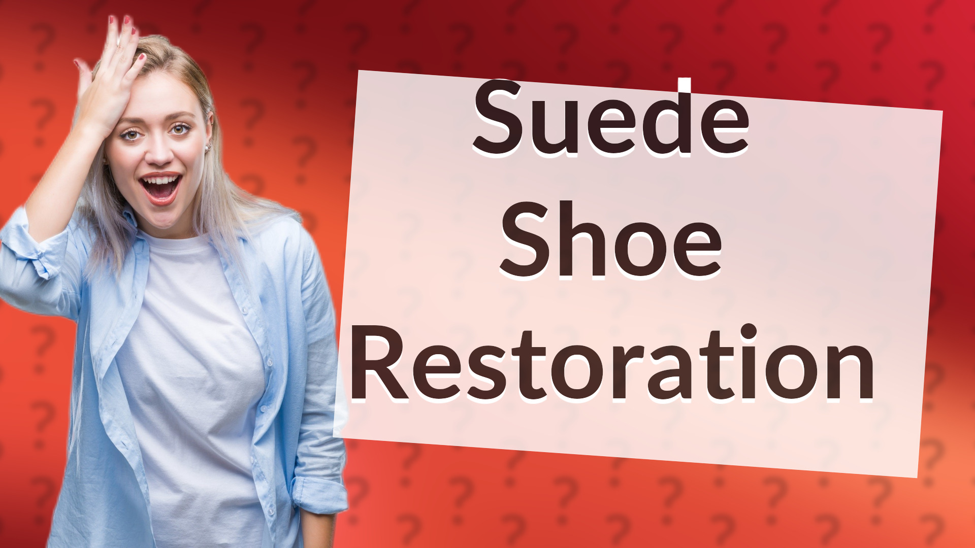 Suede Shoe Restoration