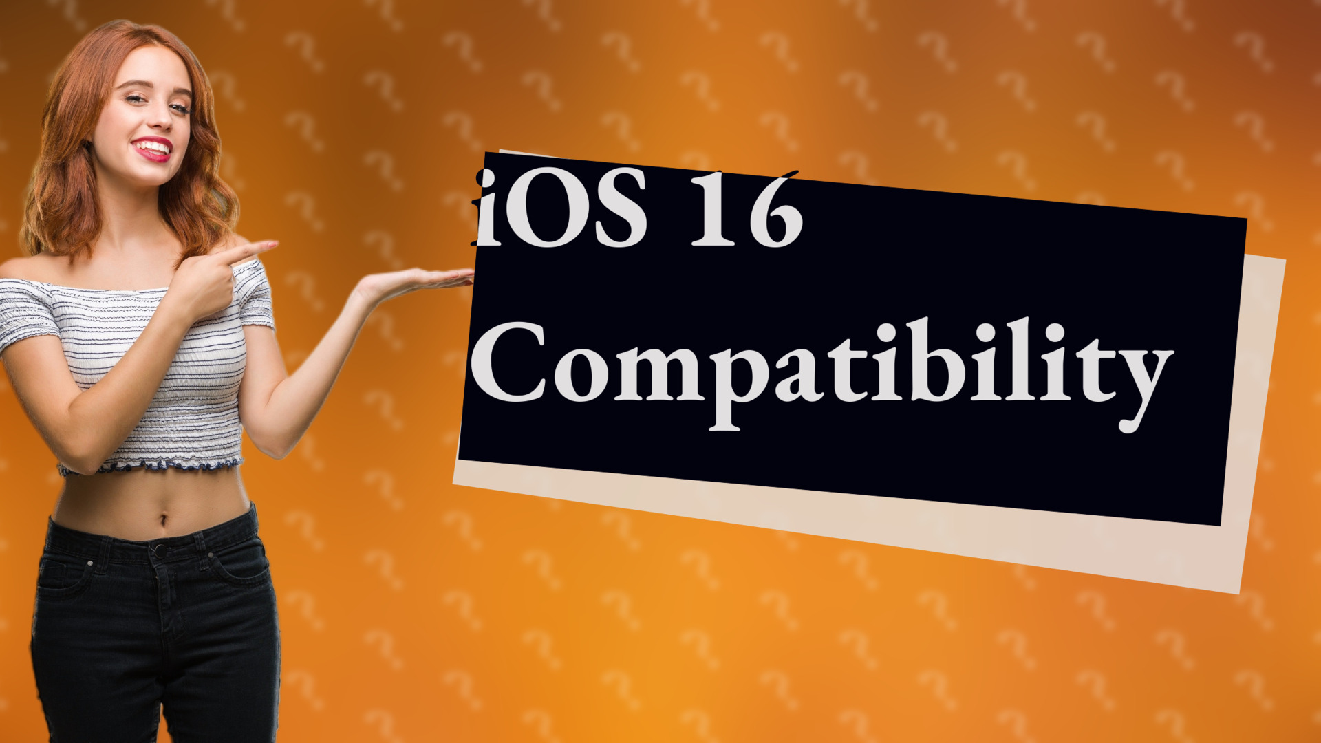 iOS 16 Compatibility