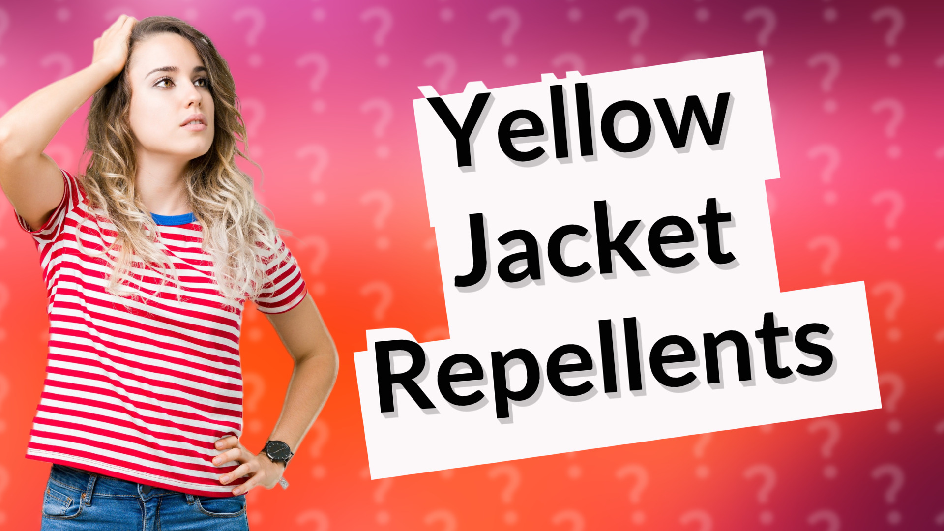 Yellow Jacket Repellents