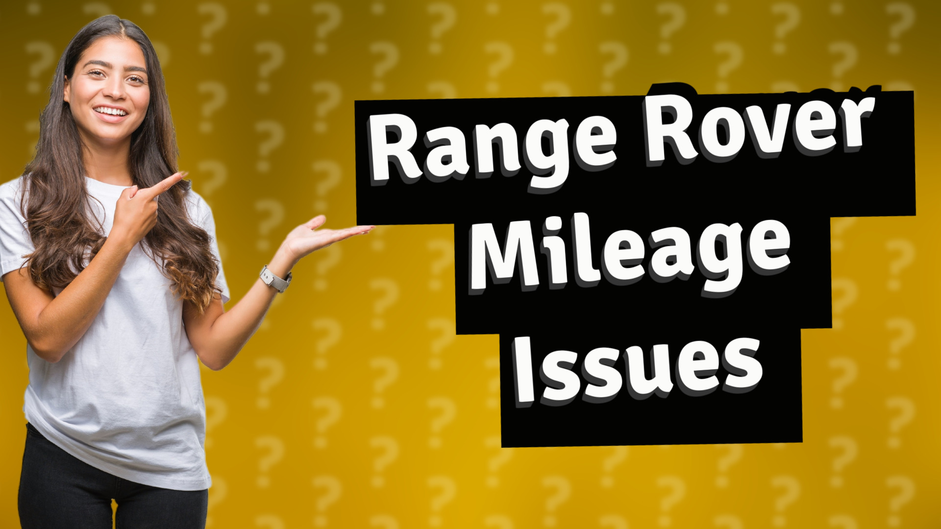 Range Rover Mileage Issues