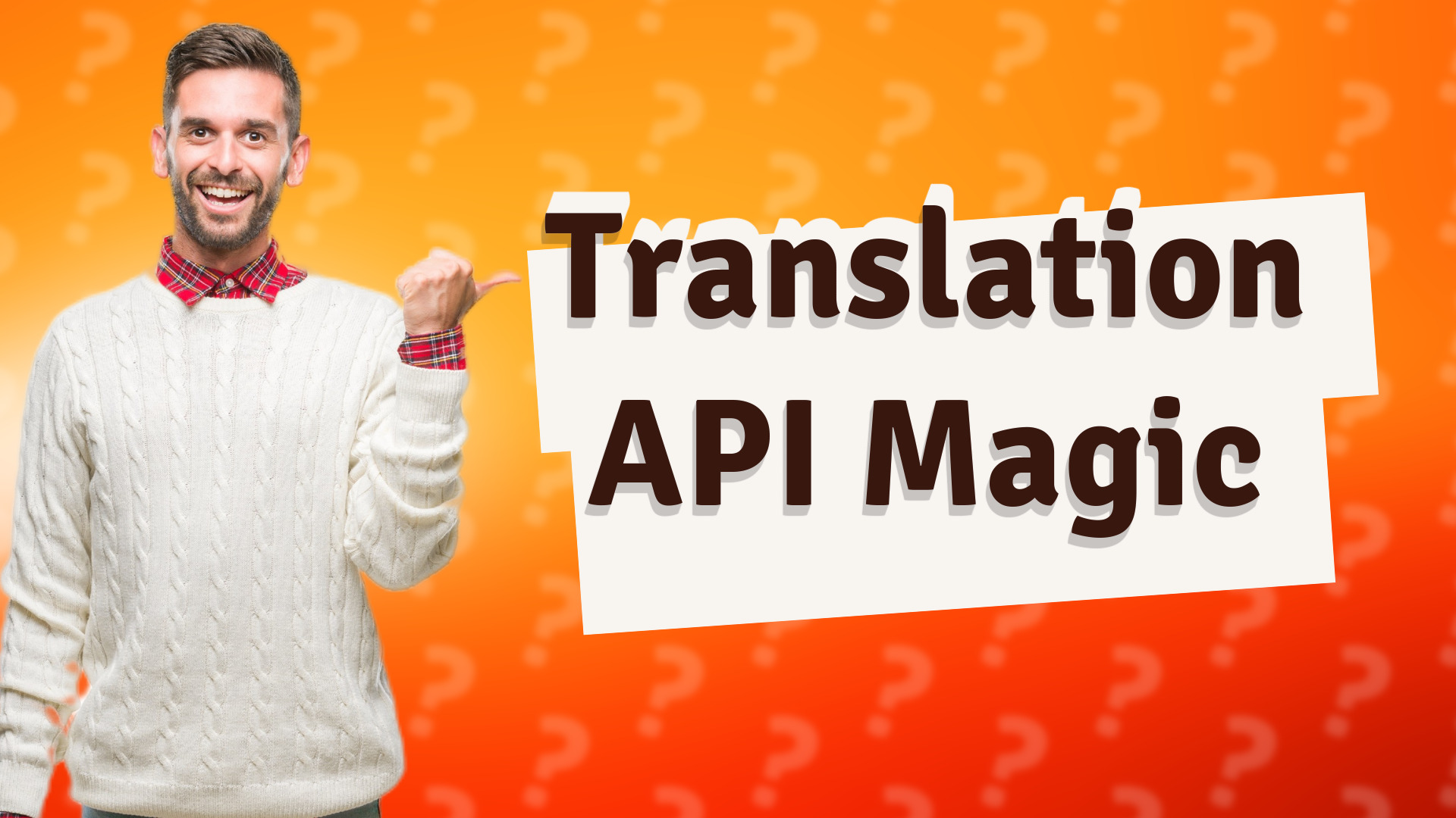 Translation API Magic