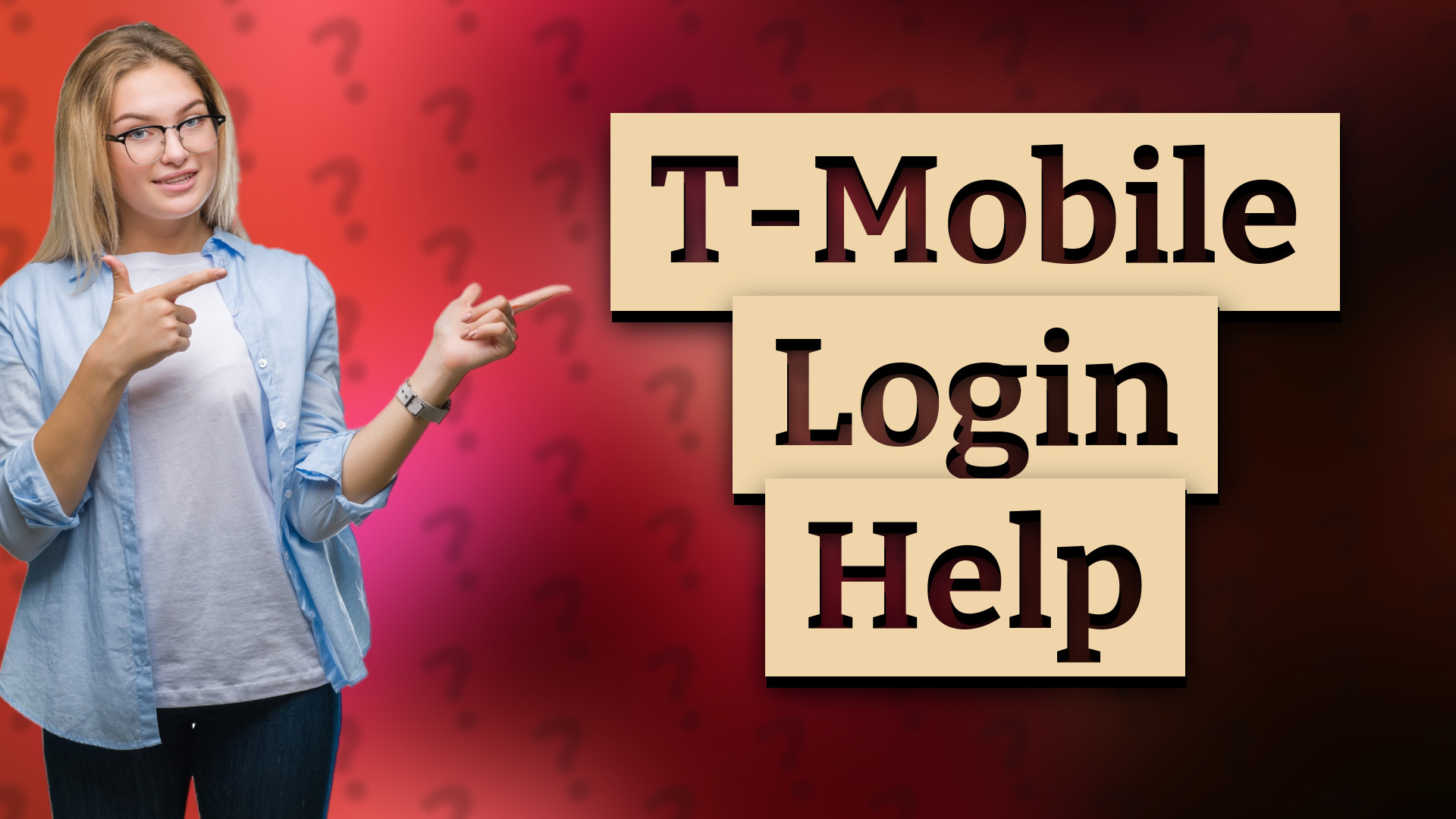 T-Mobile Login Help