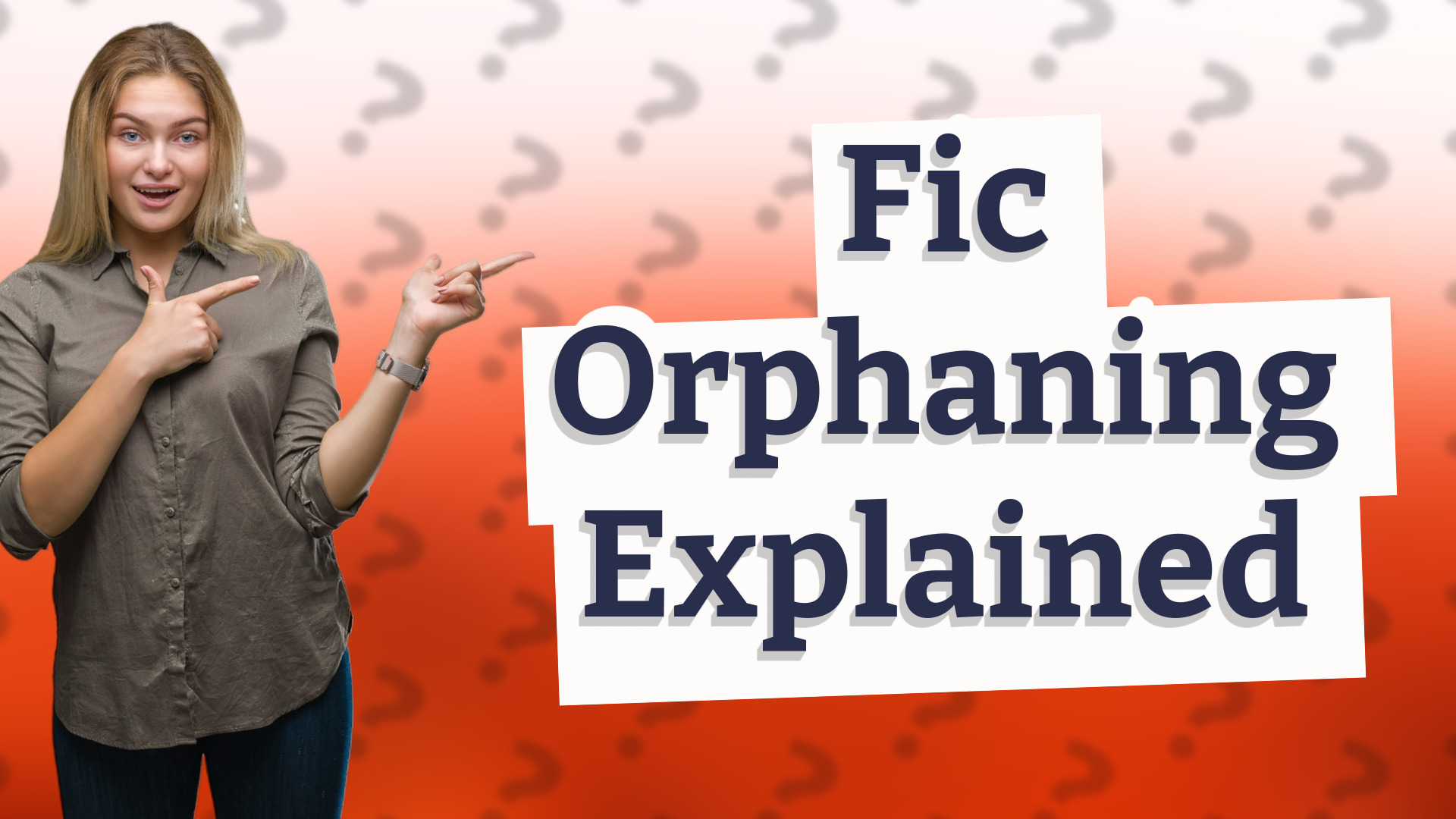 Fic Orphaning Explained
