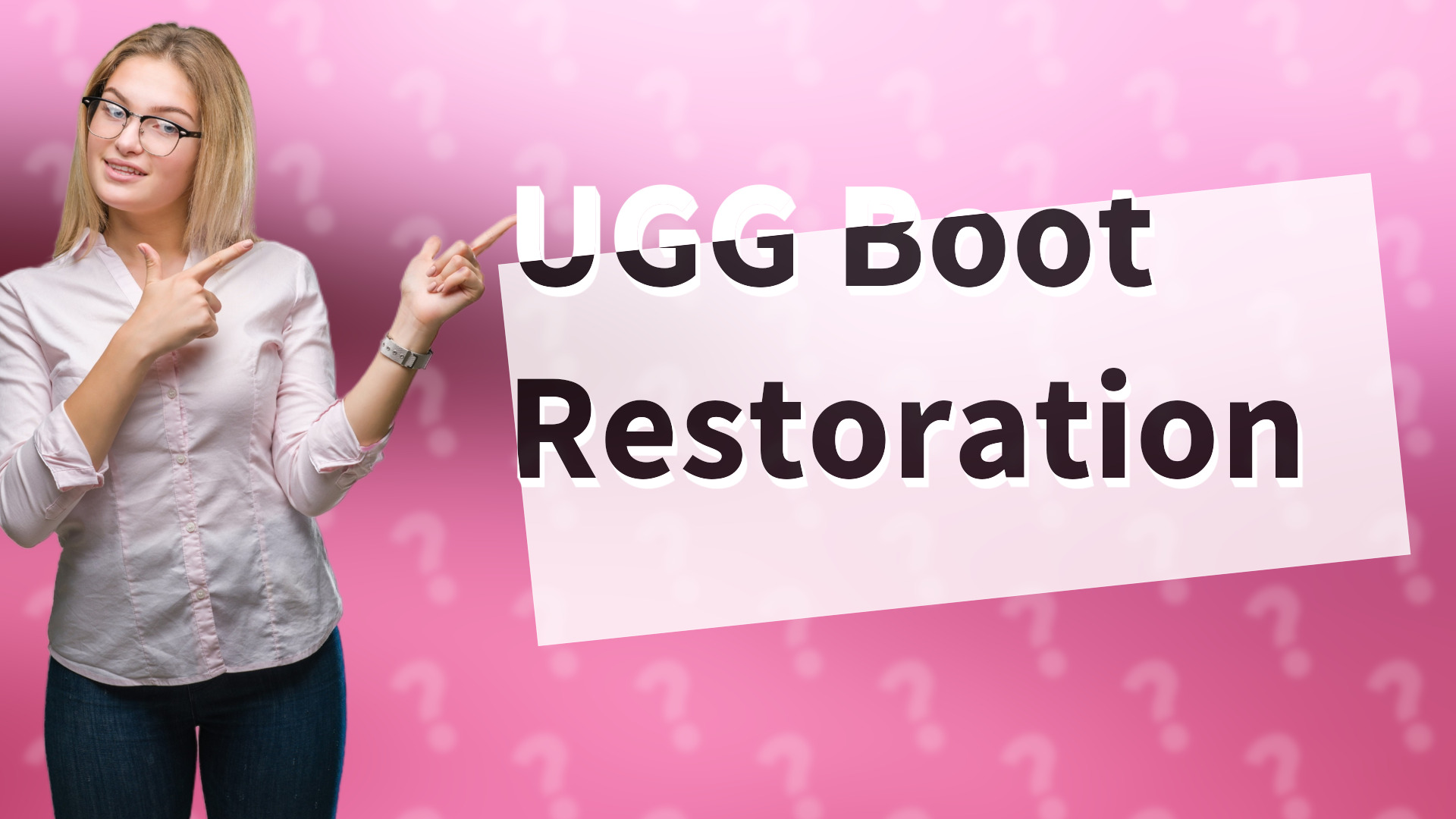 UGG Boot Restoration