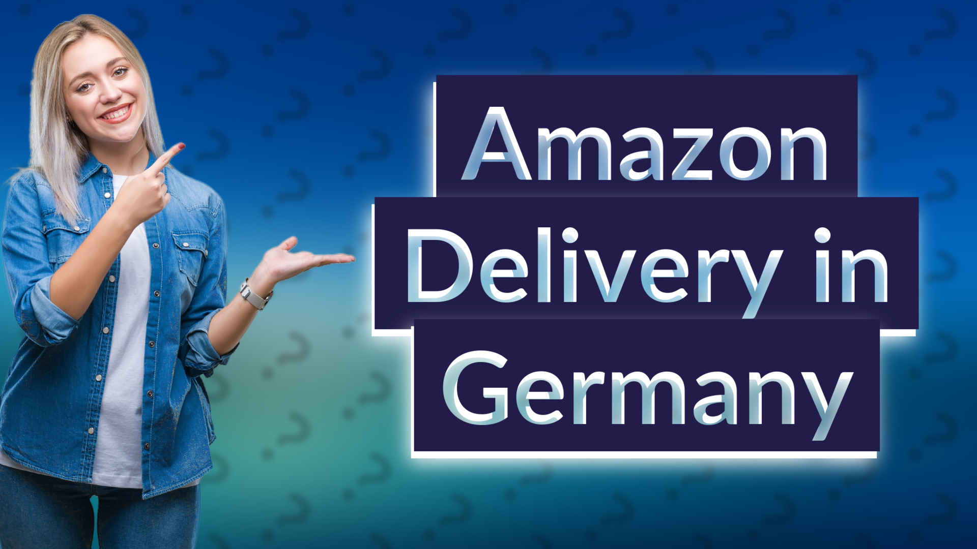 Amazon Delivery in Germany