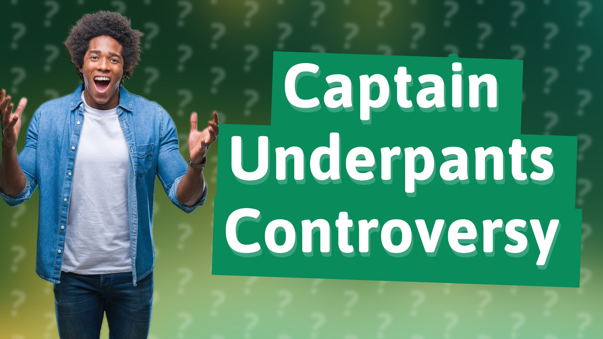 Captain Underpants Controversy